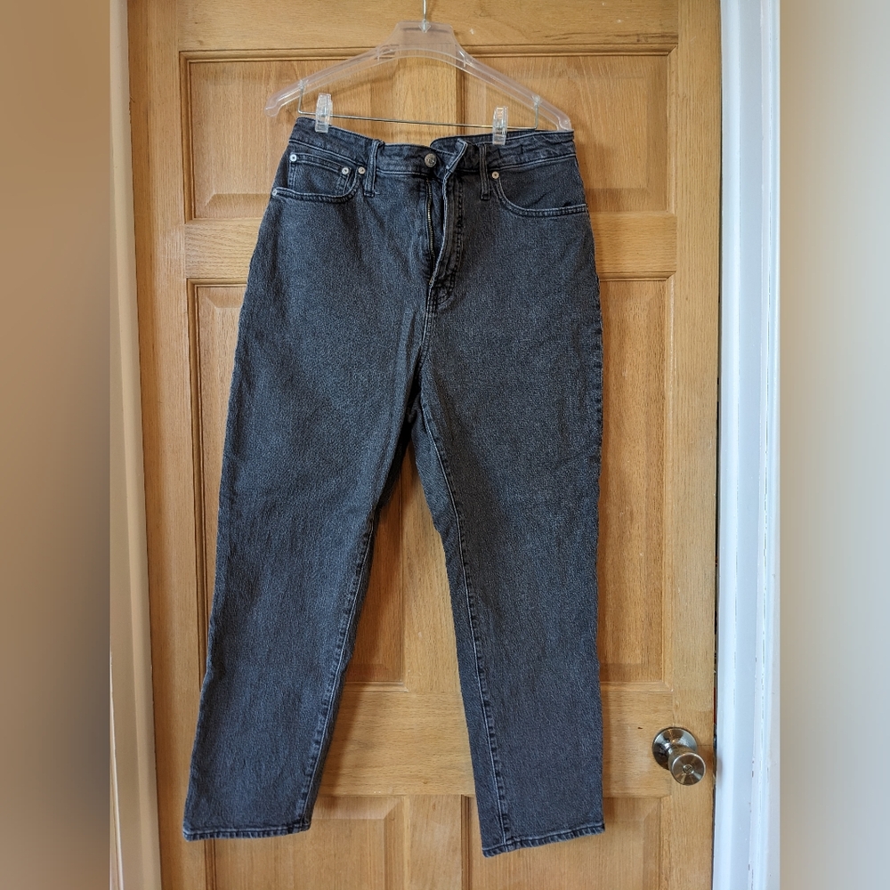 Madewell Black High Rise The Curvy Perfect Vintage Jeans